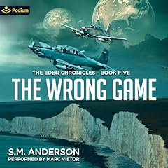 The Wrong Game Audiolibro Por S.M. Anderson arte de portada