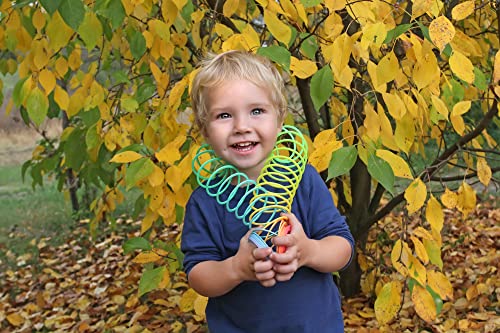 image for The Dreidel Company Plastic Multicolor Coil Spring, Goody Bag Fillers,