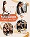 Sunny Hair Long I Tip Hair Extensions 24inch I Tips Hair Extensions Jet Black Fusion Hair Extensions Soft Itips for Women Itip Human Hair Extensions for Wedding I Tips Fit Any Occasion 50g
