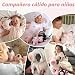 Imagen de OUOZZZ 5 Unidades de Cerdo de Peluche 23 cm con 4 Cerditos de Bebé