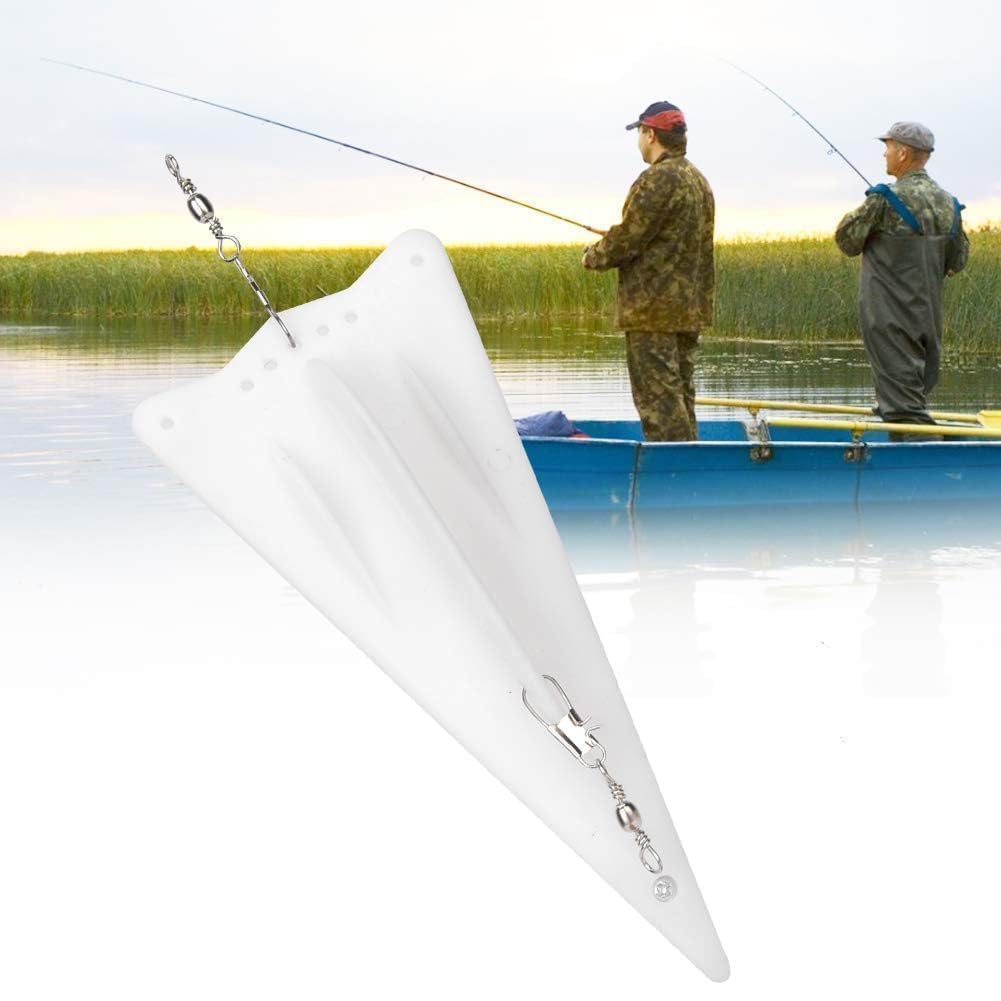 Vbestlife Tablero de Buceo de Pesca con curricán, 3 Piezas de Cebo Artificial de plástico Tablero de Buceo con Pesca de curricán Accesorio de Lavado