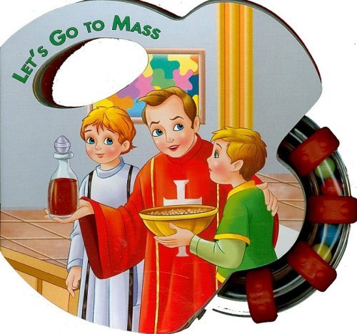 Image of Let's Go to Mass (St. Joseph Rattle Board Books) by Catholic Book Publishing Co (Editor) (1-Dec-2008) Board book