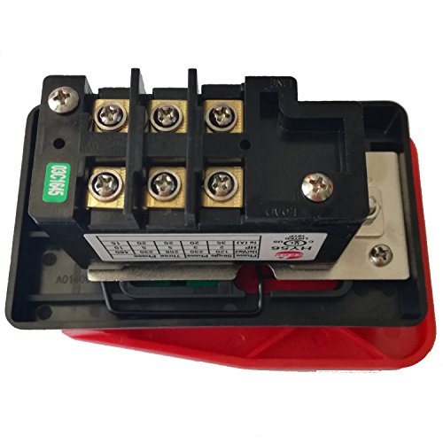 Industrial On Off Push Button Switch Start Stop Pushbutton Switches Large Paddle Switch For Beach Table Saw 20A-35A Hy 56,220V Single Phase 380V Three Phase (380V) #TOP1