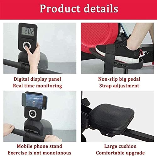 Image of Folding Rowing Machine Indoor Strength Training Super Silent Comfortable Seat Cushion /Design