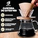 LACIVETA Cafetera goteo v60 de borosilicato Imagen de LACIVETA Cafetera goteo v60 de borosilicato