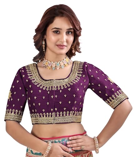 Chemisier broderie florale style Bangalore bordeaux en taille 36 chic