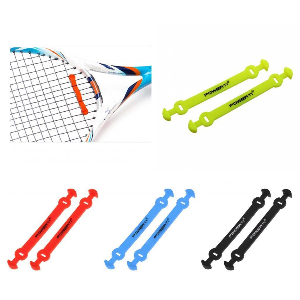 arythe 2 Pack Tennis Squash Racket Vibration Dampeners Shock Absorber Damper Yellow