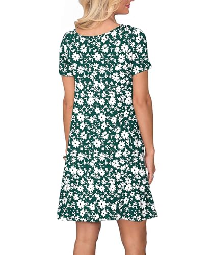 Robe d'été t-shirt pour rester fraîche sans complexe grâce à sa coupe ample et fluide