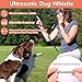 BARKIE Dog Training Kit - Treat Pouch, Pet Training Fanny Pack, 2 Puppy Training Clickers, Ultrasonic Silent Whistle, 2-in-1 Whistle Clicker, Clicker Training Guide Booklet, Dog Poop Bag (Black)