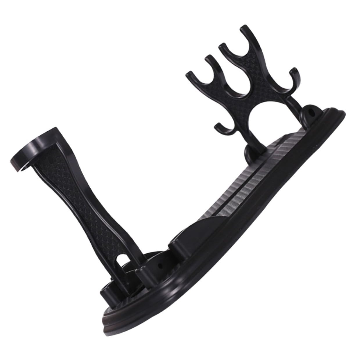 Cabilock Multi Functional Plastic Cutter Organizer Space Saving Storage Rack for Kitchen Shelf for Knives Design for Countertop Use Six Knife Holder