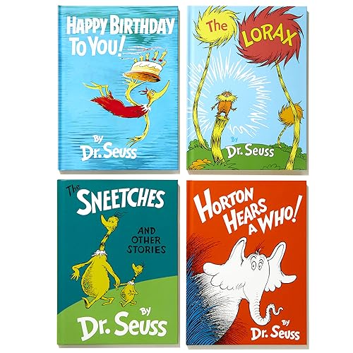 Image of Dr. Seuss's Classic 4-Book Boxed Set Collection: Happy Birthday to You!; Horton Hears a Who!; The Lorax; The Sneetches and Other Stories (Classic Seuss)