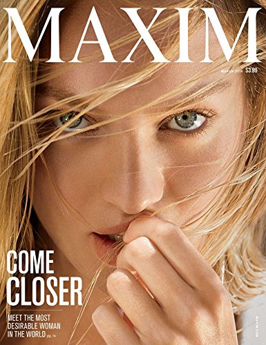 Maxim Magazine (March 2015 Issue) Meet the Most Desirable Woman in the World - Candice Swanepoel Cover