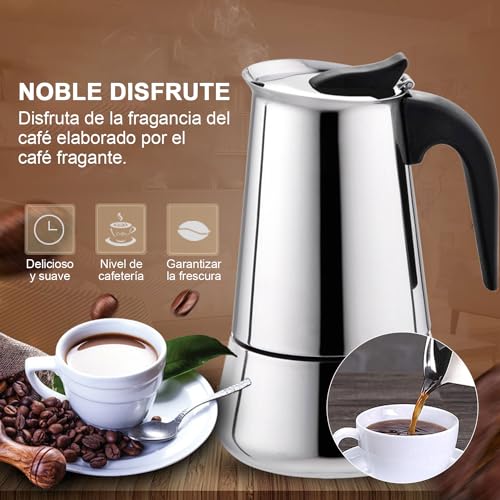 Opiniones y reviews de Cafetera de acero inoxidable al mejor precio. 22 Imagen adicional