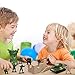 Flexzion Military Action Figures Playset, Army Men Toy Model Kit, Soldier Force Giftset, War Building Accessories Scene Gameset, Classic World War Battlefront Warrior Tank Set for Kids, Boys - 100 Pcs