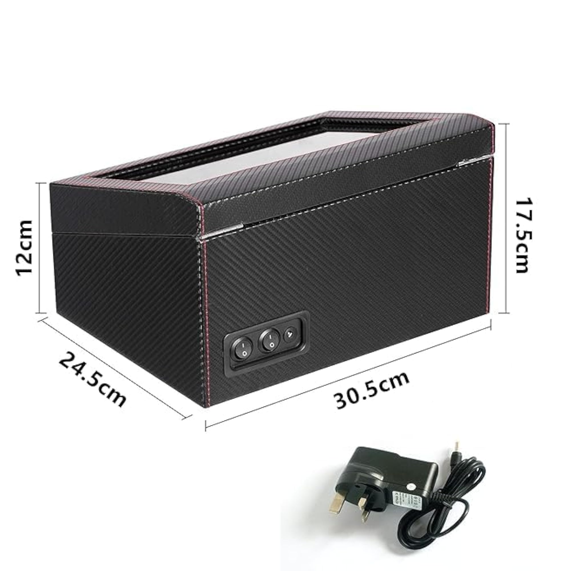 Automatic Watch Winder with 4 Quiet Running Motors