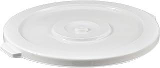 Global Industrial 32 Gallon Garbage Can Lid, White