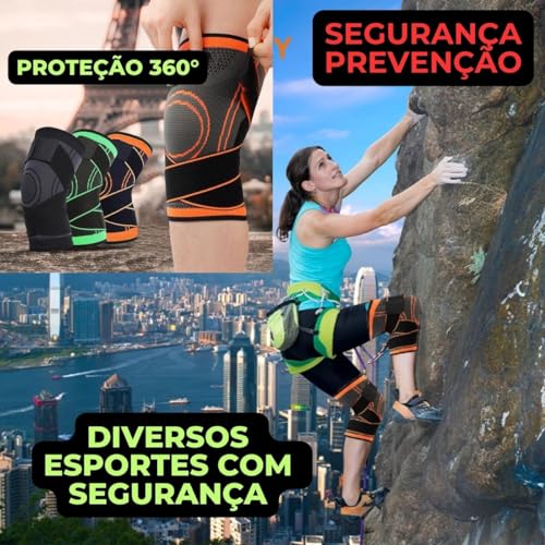 joelheira ortopédica imobilizador de joelho de compressão vôlei crossfit esportiva perna para Articu