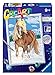 Price comparison product image Ravensburger CreArt The Royal Horse Paint By Numbers Kits for Children - Painting Arts and Crafts for Kids Age 9 Years Up