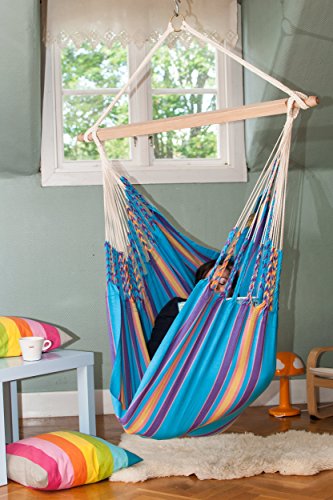 Chaise hamac suspendue HAMACA Cayo Cupcake en coton - 3