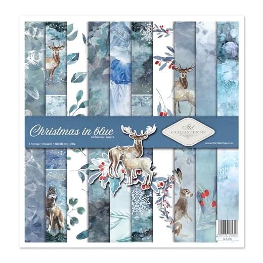 ITD Collection - Paquete de scrapbooking de 12 x 12 pulgadas, papel de scrapbooking, papel decorativo, decoupage, fabricación de tarjetas, tamaño de papel - 310 x 320 mm (SLS-019- HS code 48025890)