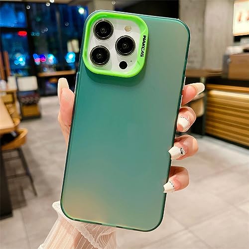 Coque iPhone 11 Pro verte ENILSA acrylique dur antichoc mate