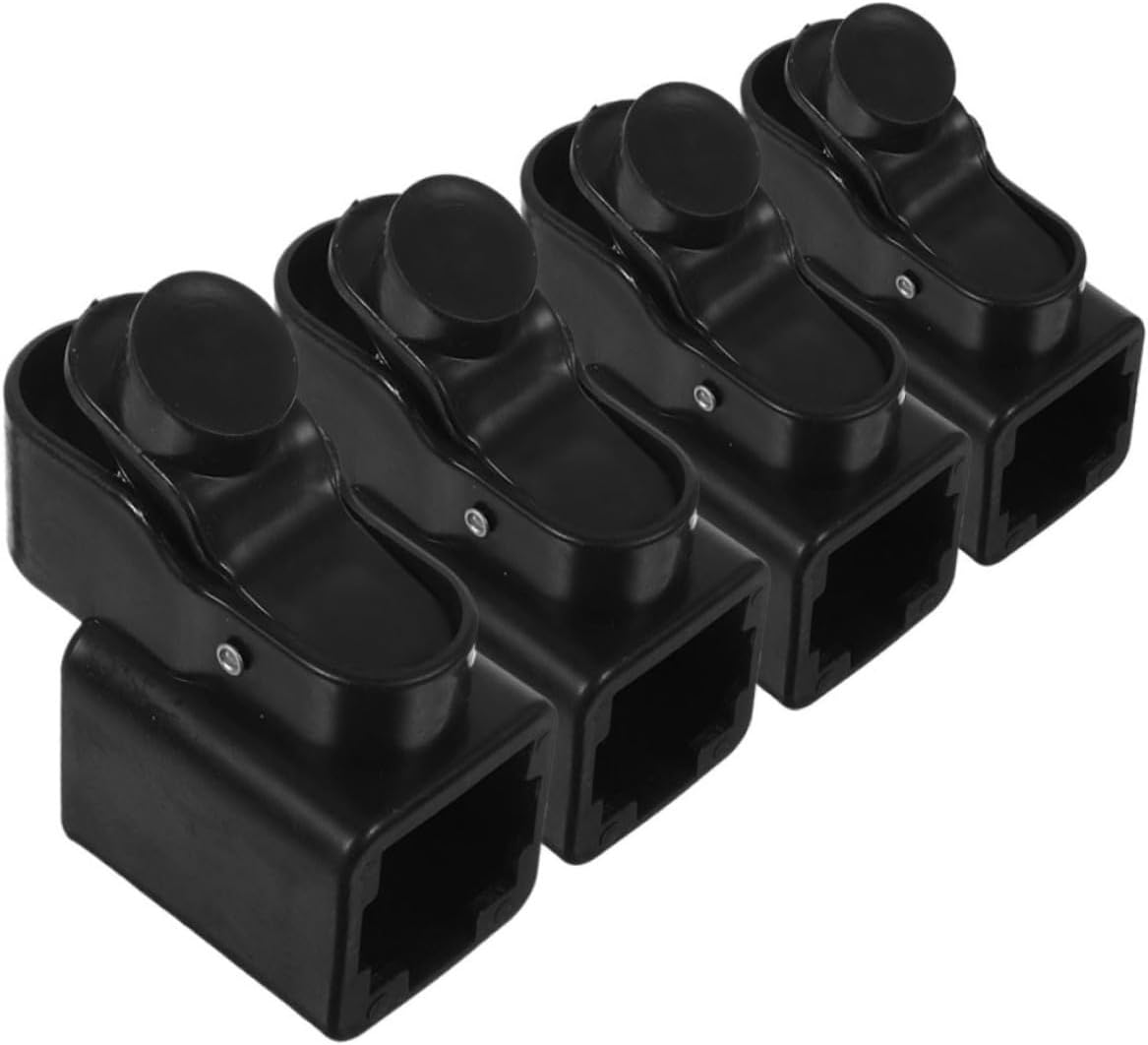 Yardwe Canopy Leg Adjustment Switch Tool 4Pcs Plastic Quick Connect Black