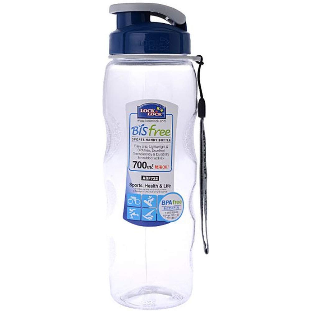 Lock&Lock 24-Fluid Ounce Bisfree Handy Sports Water Bottle, Tritan, 2.9-Cup