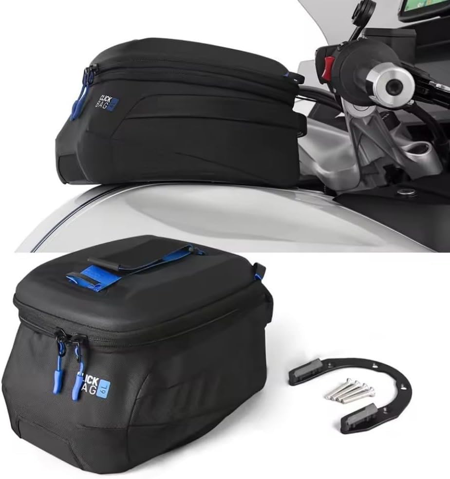 Motorcycle 6L~8L Waterproof Fuel Tank Bag Fit for BMW R1300RT R1300 RT R 1300 RT 2025 2026 Portable Luggage Storage Bag Quick Release Nylon Backpack Toolkit