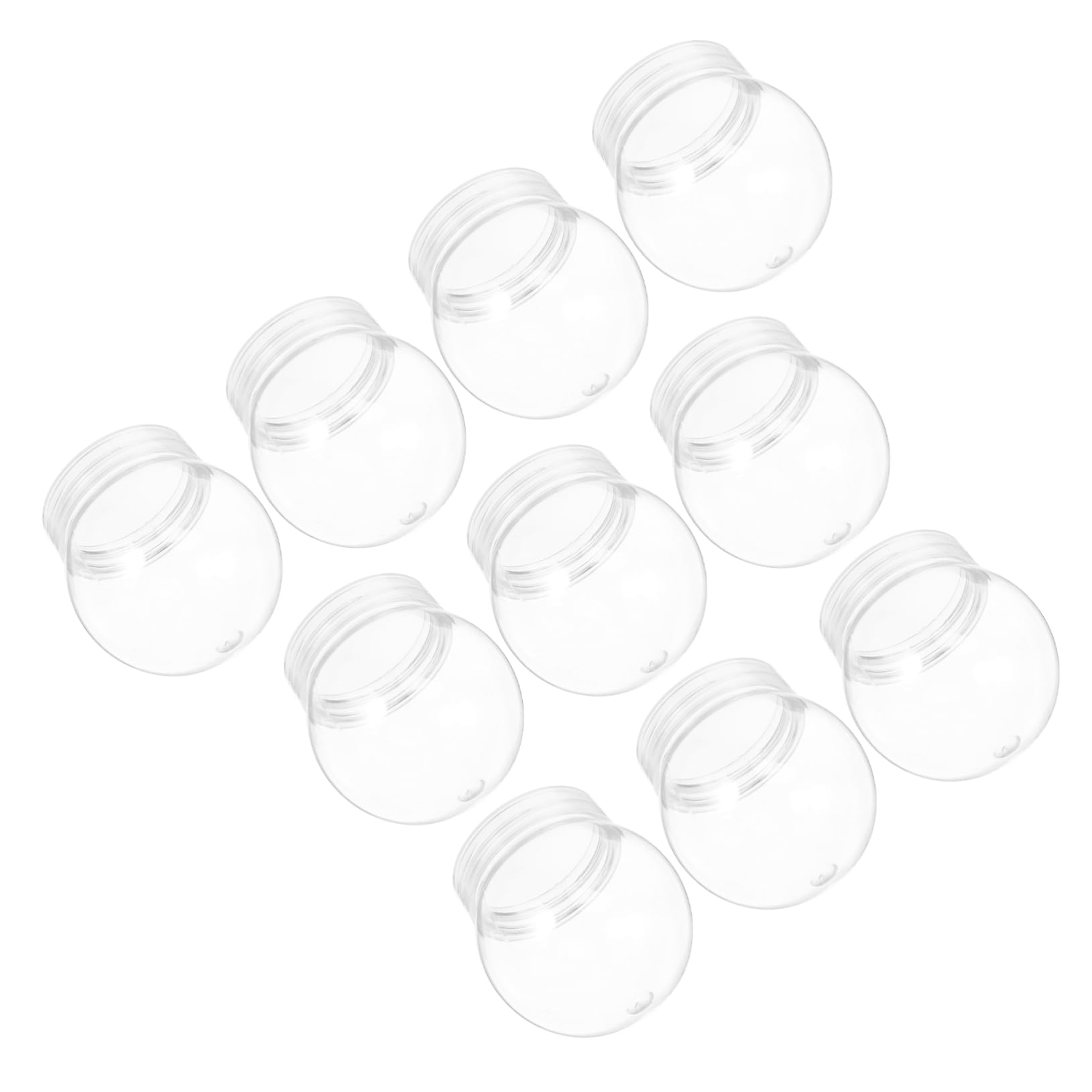 Kit DIY para Hacer Bolas de Nieve Transparentes de Plástico y Adornos Navideños