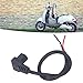 Shanrya Electric Scooter Charging Line, 2PCS Electric Scooter Power Cord for Repairing
