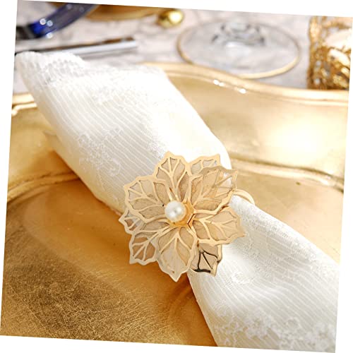 KICHOUSE 6 Pçs Anel De Guardanapo Anel De Guardanapo Rosa Decorações Decoração De Casamento Decoraçã