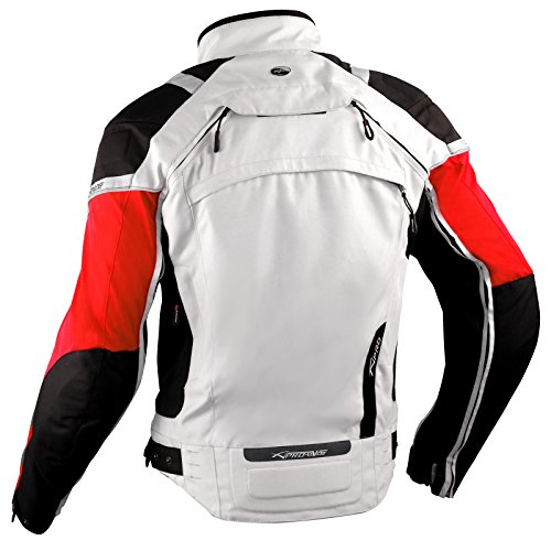 Blouson moto étanche thermique mesh textile avec protections CE - 4