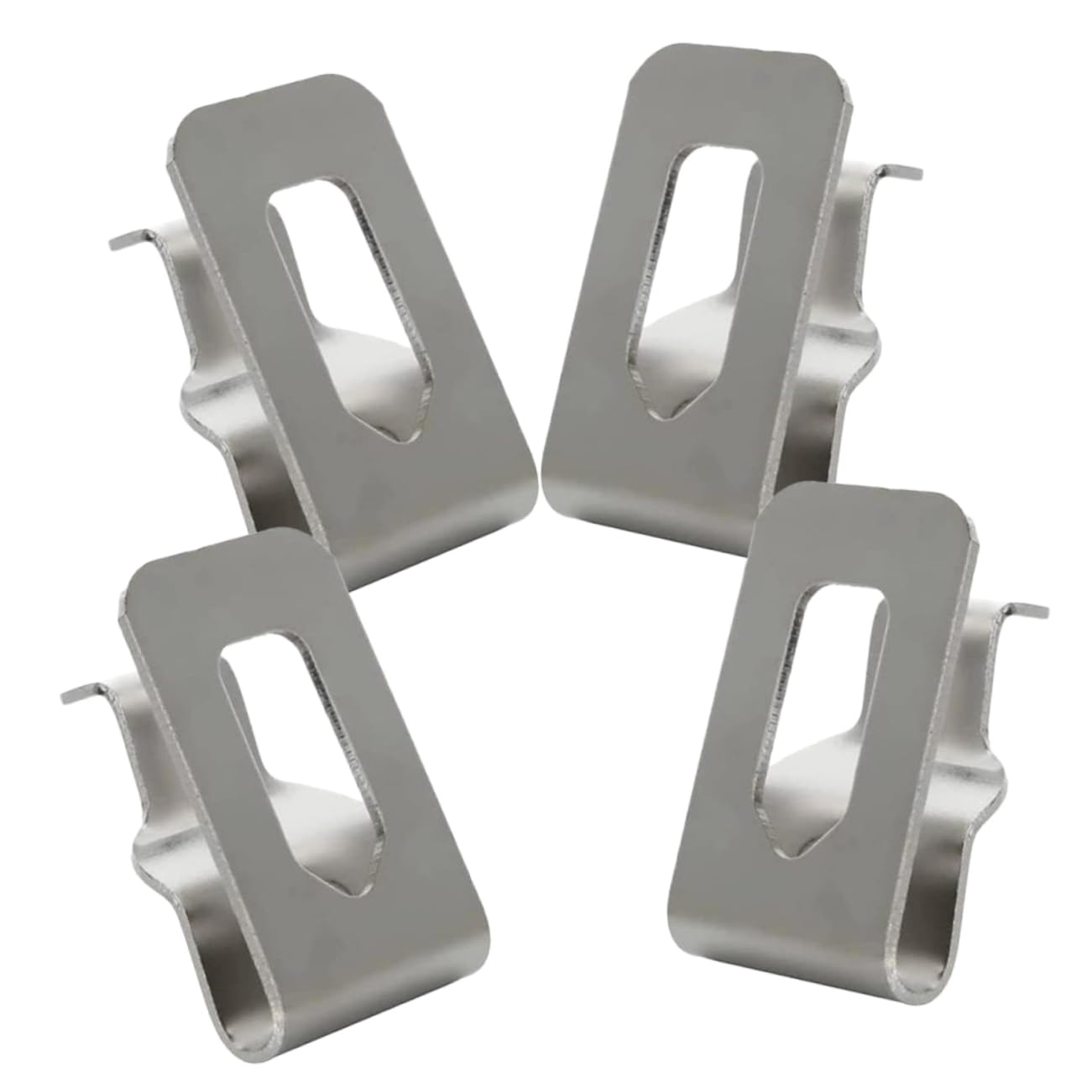 SHINEOFI 4 Set Clip Per Cintura Elettrici Inossidabile Gancio Per Chiavi E Trapani Ottimizza Organizzazione Dei Tuoi Strumenti Elettrici 4 Pezzi*4