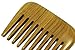 Wooden Hair Pick Sandalwood Wide Tooth Palm-sized Hair Comb - WC051