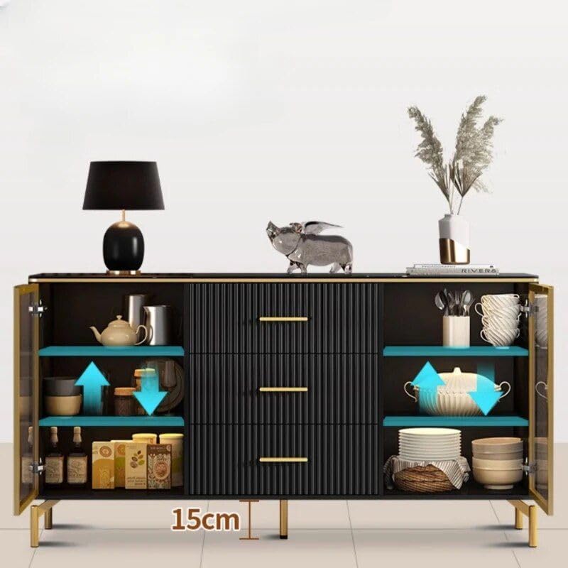 Rustic Wood Sideboard 55.11 * 15.74 * 35.82