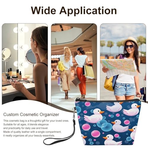 Bolsa de aseo con asa para mujeres que necesitan espacio para sus esenciales 7