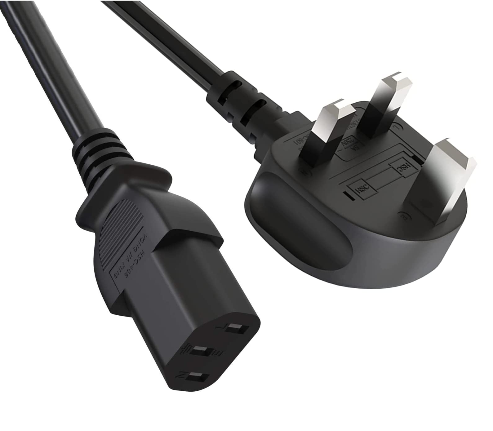 See full amazon price history chart for FEDUS 1.8M Standard UK Power Cable Cord for Desktop PC with Fuse, 3 Pin IEC C13 Plug Power Supply Cable for, Work Station AC PC Cord Computer Power Lead, TV, Monitor Printer & SMPS Kettle Lead FEDUS 1.8M Standard UK Power Cable Cord for Desktop PC with Fuse, 3 Pin IEC C13 Plug Power Supply Cable for, Work Station AC PC Cord Computer Power Lead, TV, Monitor Printer & SMPS Kettle Lead (B0B82XXG56) Amazon Price History, Amazon Price Tracker