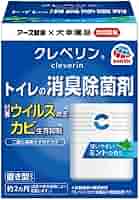 Amazon | クレベリン トイレの消臭除菌剤 ミントの香り [1個入