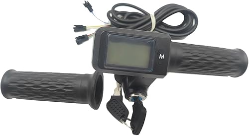 Miniatura 4 de Acelerador eléctrico Scooter E-Bike Control de velocidad Acelerador de acelerador puede acelerar kilometraje Display 36V 48V 60V 72V Universal