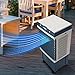 VEVOR Evaporative Air Cooler,1400 CFM 11X31 inch Air Cooler,3 Speeds Cooler Portable Air Conditioner,Energy-Saved Swamp Cooler for party,pool and patio,5 Gal Water Tank & 550 Sq.Ft…
