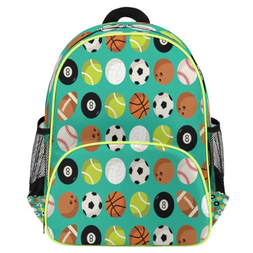 Sac à dos enfant ballon de sport fini les affaires perdues à la crèche et l'école