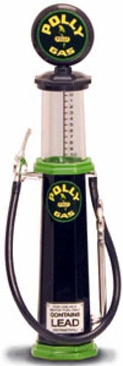 98782 Polly Gasoline Vintage Gas Pump Cylinder 1/18 Diecast Replica