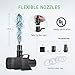 VIVOSUN 3567 GPH Submersible Water Pump, 130W Pond Pump, Ultra Quiet Aquarium Pump with 14.8FT Lift Height for Pond, Waterfall, Fish Tank, Statuary, Hydroponic