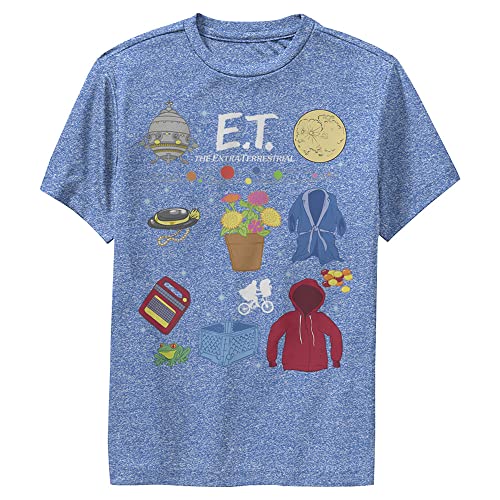 T-shirt E.T. garçon t-shirt enfant manches courtes vêtement coton imprimé props
