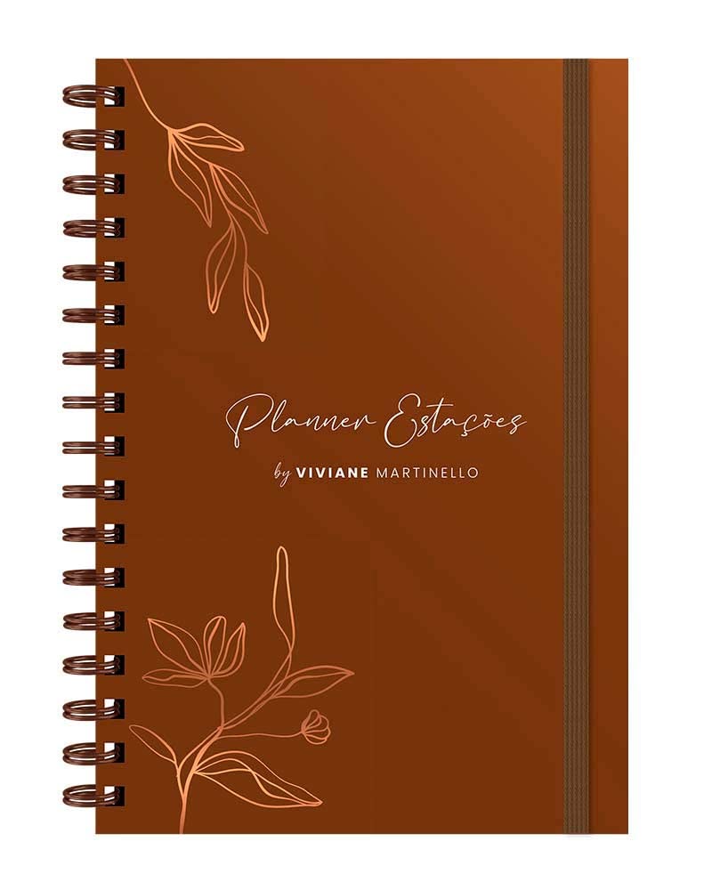 Planner Estações by Viviane Martinello - Caramelo | Amazon.com.br