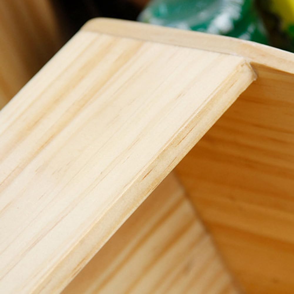 Scatola per Condimenti In Legno, Portaspezie, Organizer per Porta Condimenti da Esterno con Manico Ripiano per Scatola per Condimenti per Barbecue