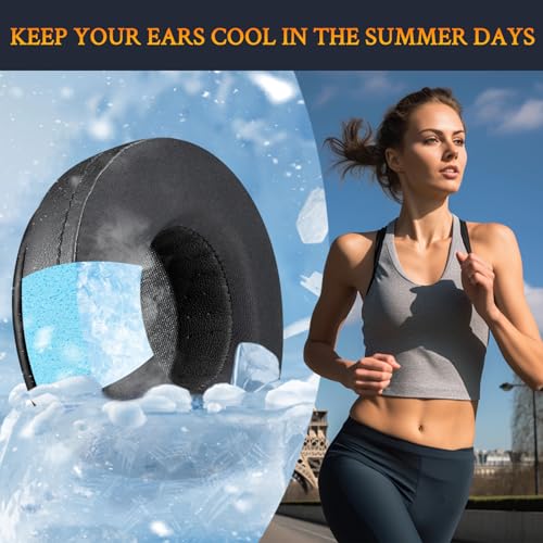 Image of SOULWIT Cooling Earpads for Skullcandy Hesh /Hesh2 Headphones - Black | Not Fit Hesh 3 /Hesh ANC /Hesh Evo Headphones