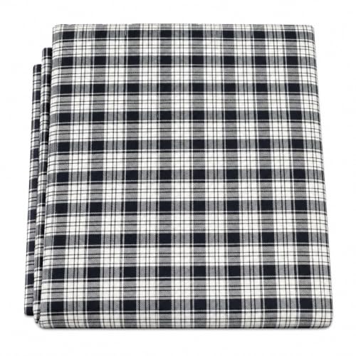 Image of Cotswool Checks Unstitched Shirt Fabric 2.25 Meter, 44 Inch
