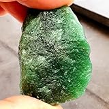 arana's® - Piedra de bolsillo en bruto 3-5 cm - Protégete, amuleto de la suerte - Piedras y cristales naturales de sanación (Aventurina Verde)