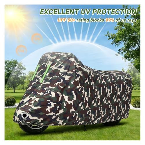 Housse de moto imperméable pour Piaggio MP3 125 Hybrid extérieure anti-UV - 2